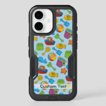 Beach Toys Icons iPhone 16 Case