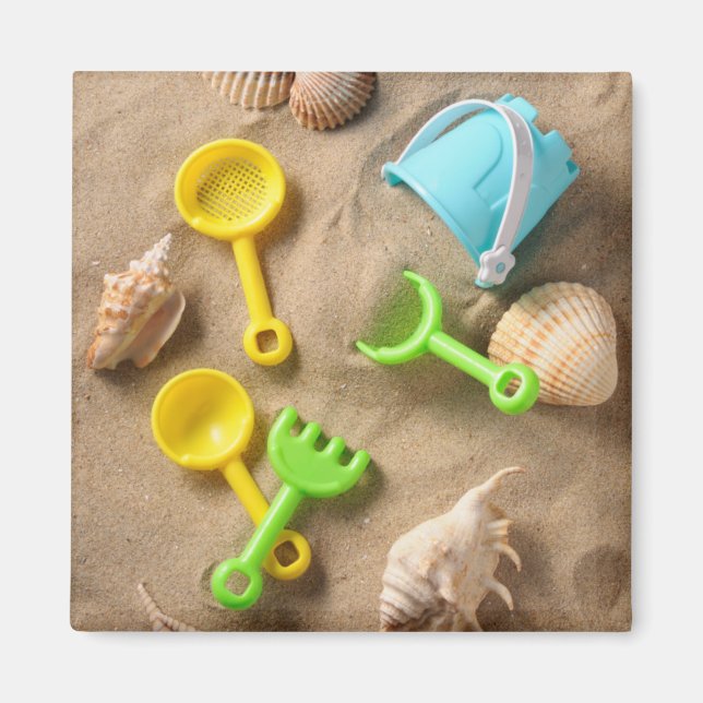 Beach Toys Magnet (Front)