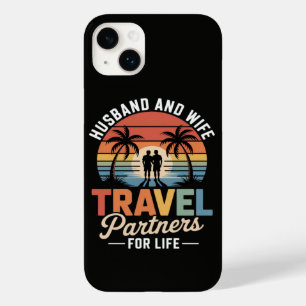 Beach Traveling - Husband and Wife Travel Partners Case-Mate iPhone 14 Plus Case