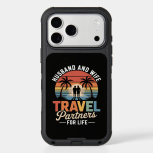 Beach Traveling - Husband and Wife Travel Partners iPhone 17 Pro Max Case