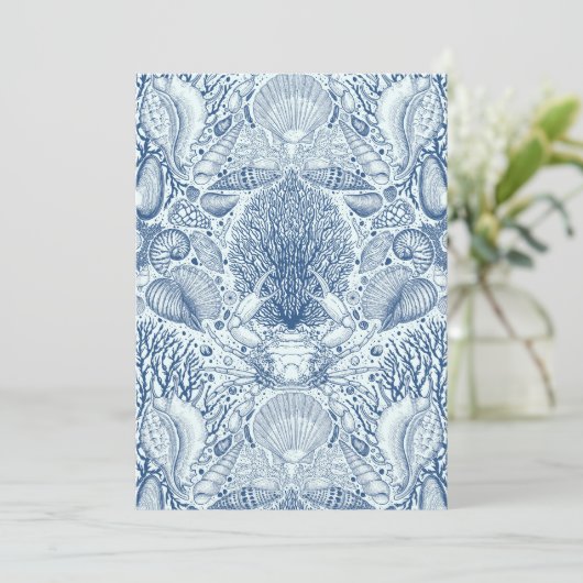 Beach treasures in blue (Standing Front)