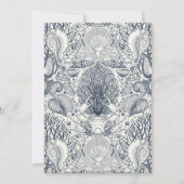 Beach treasures, seashells, crab, corals and seawe (Front)