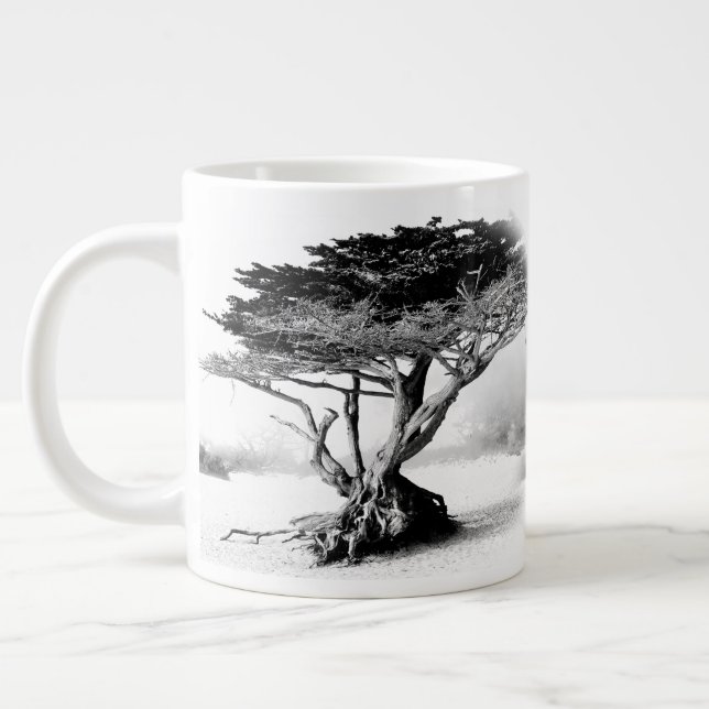 BEACH TREE Jumbo Mug (Left)