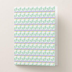 Beach Trees Pocket Folder