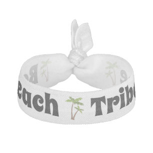 Beach Tribe Bridesmaid Palm Tree Elastic Hair Tie