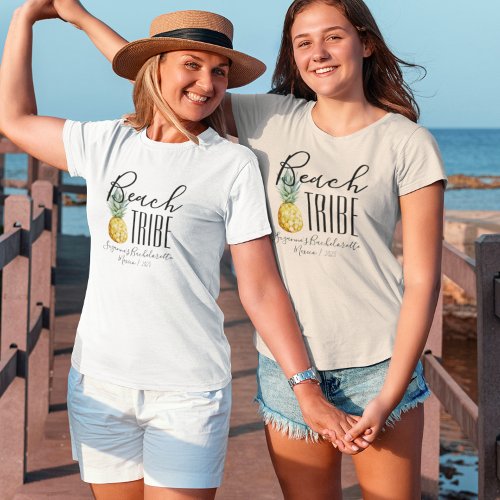 Beach Tribe Girls Trip Bachelorette Vacation  T_Shirt