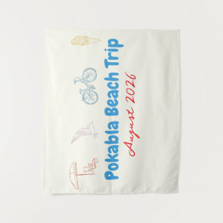  Beach Trip Tapestry