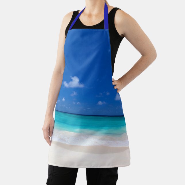 Beach Tropical Sand and Surf Apron (Insitu)