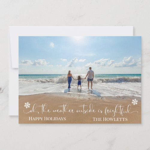 Beach Tropical Vacation Holiday Christmas Photo