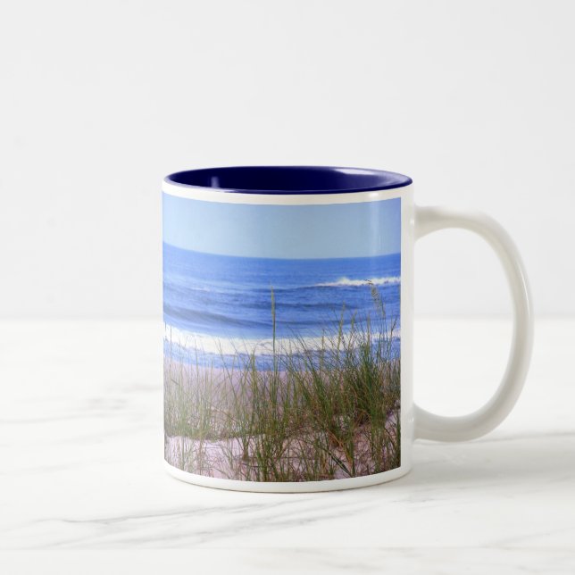 Beach Two-Tone Coffee Mug (Right)
