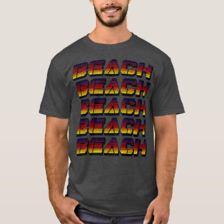 Beach Typography T-Shirt