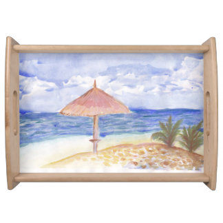 Beach Umbrella Serving Tray