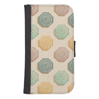 Beach Umbrellas Samsung Galaxy Phone Wallet Case