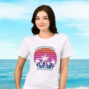 Beach Vacation Family Reunion Tropical Women's Tri-Blend Shirt