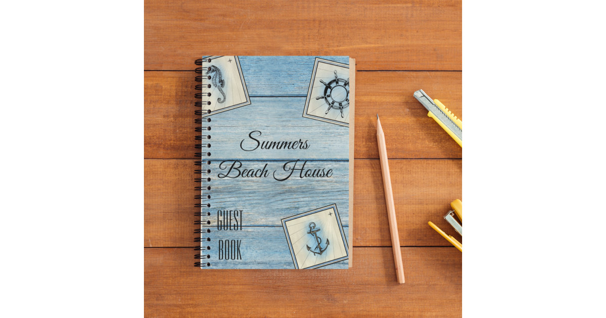 Vacation Home Guest Book