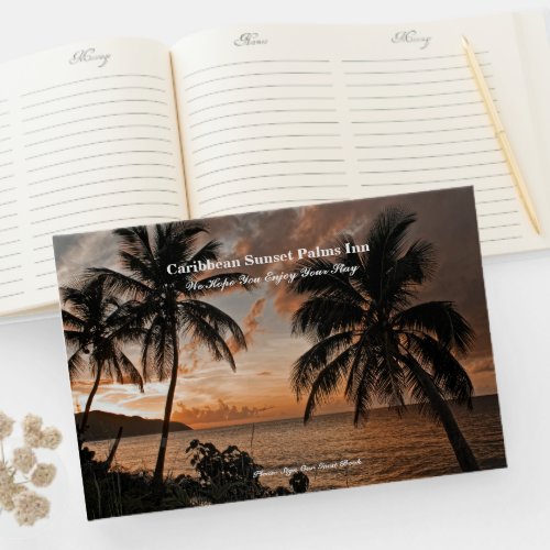 Beach Vacation House Hotel Inn Rental Guest Book