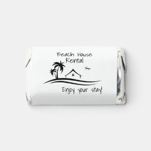 Beach Vacation House Rental Gift Short Term Hershey's Miniatures