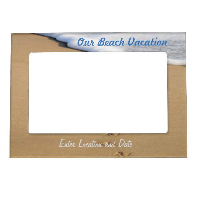 Beach Vacation Magnetic Frame (Front)