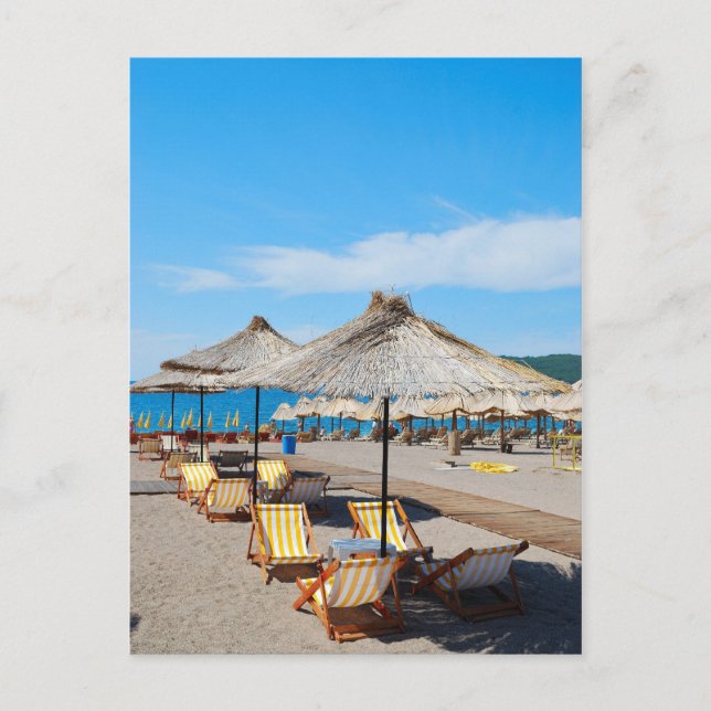 Beach vacations Postcard (Front)