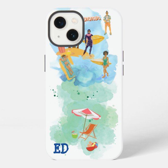 BEACH VIBE Case-Mate iPhone CASE (Back)