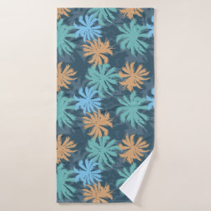 Beach Vibe Palm Tree  Bath Towel