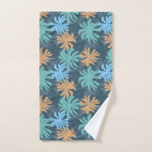 Beach Vibe Palm Tree  Hand Towel