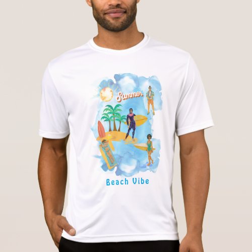 BEACH VIBE Sport_Tek Competitor T_Shirt