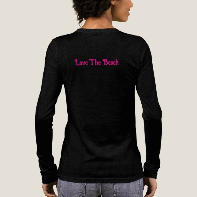 Beach Vibe Tri-Blend Shirt (Back)