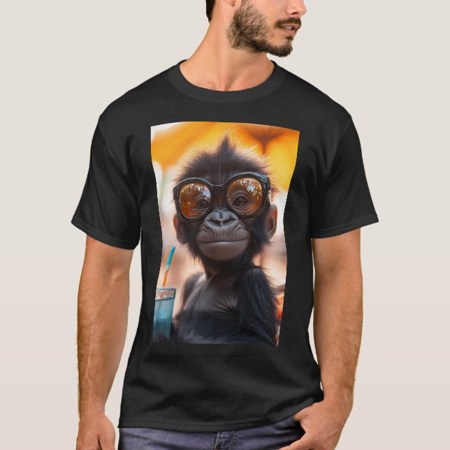 Beach Vibes - Gorilla Edition T-Shirt (Front)