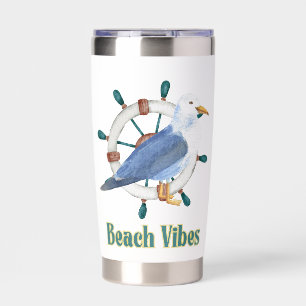 beach vibes insulated tumbler