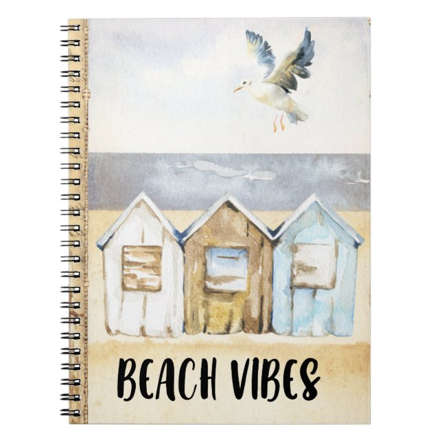 Beach Vibes Notebook (Front)
