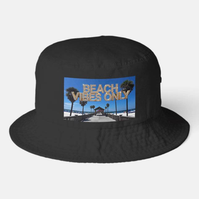 Beach Vibes Only Bucket Hat (Front)