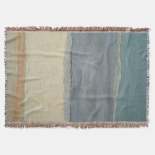 Beach Vibes Print Throw Blanket