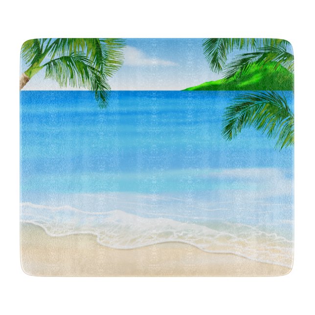 Beach View Cutting Board (Front)