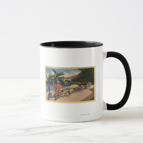 Beach View in Front of Hotel St Catherine Mug