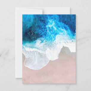 Beach View Note Card