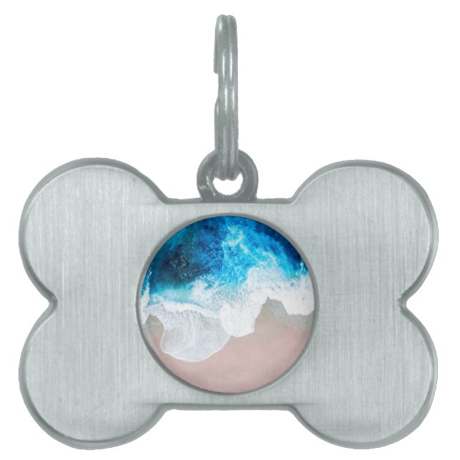 Beach View Pet ID Tag (Front)