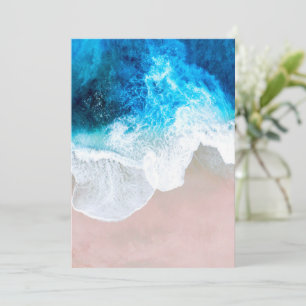 Beach View Thank You Card