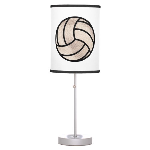 Beach Volley Ball Table Lamp