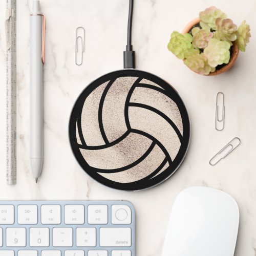 Beach Volley Ball  Wireless Charger