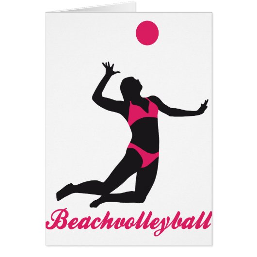 beach volleyball cards (Front)