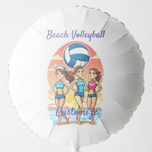 Beach Volleyball Girls Thunder_Cove Balloon