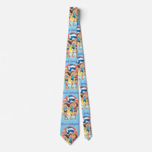 Beach Volleyball Girls Thunder_Cove Neck Tie