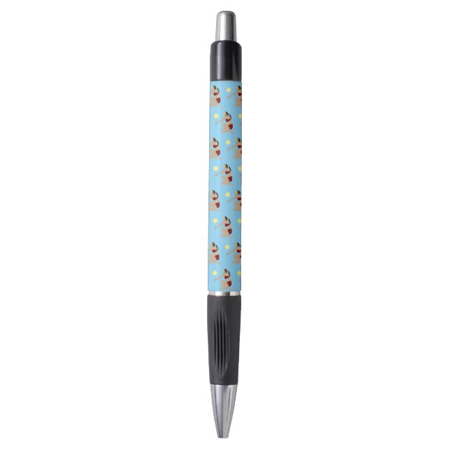 Beach Volleyball Pen (Front Vertical)