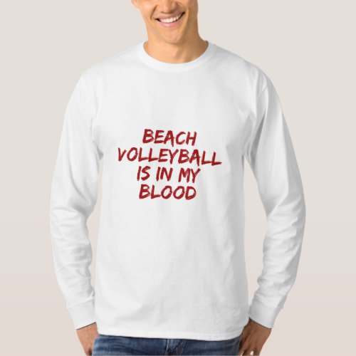 Beach volleyball T_Shirt