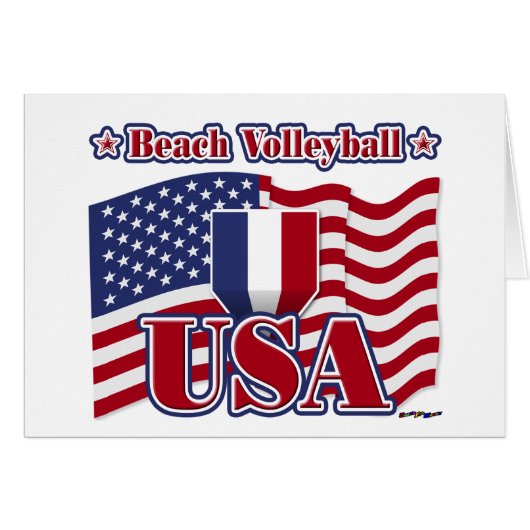 Beach Volleyball USA (Front Horizontal)