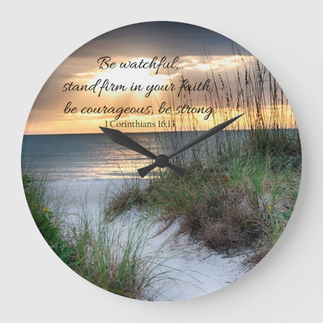 Beach Wall Clock (Front)