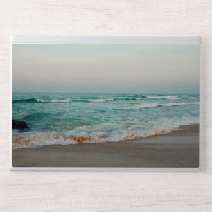 beach wallpaper HP laptop skin