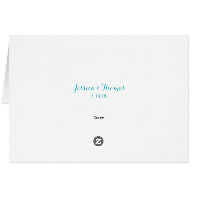 Beach Watercolor Starfish Wedding Thank You Cards