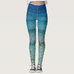 Beach Waves Leggings<br><div class="desc">Style & comfort in breathable leggings with patterns to match any personality on or off the yoga mat.
© Midge's Daughter</div>